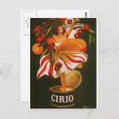 Carte Postale Italie - Tomates Cirio (Devant / Derrière)