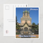 Carte Postale Italie - Toscane - Florence - (Devant / Derrière)