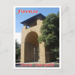 Carte Postale Italie - Toscane - Florence - Porta San Gallo -