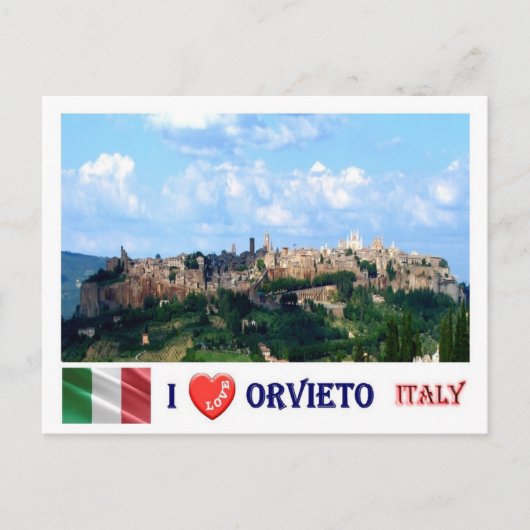 Carte Postale Italie - Toscane - Orvieto - (Devant)