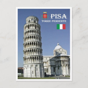 Carte Postale Italie - Toscane - Pise - Tour penchée -