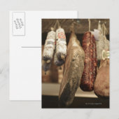 Carte Postale Italie, Toscane, Plaisance, Sélection de jambon lo (Devant / Derrière)