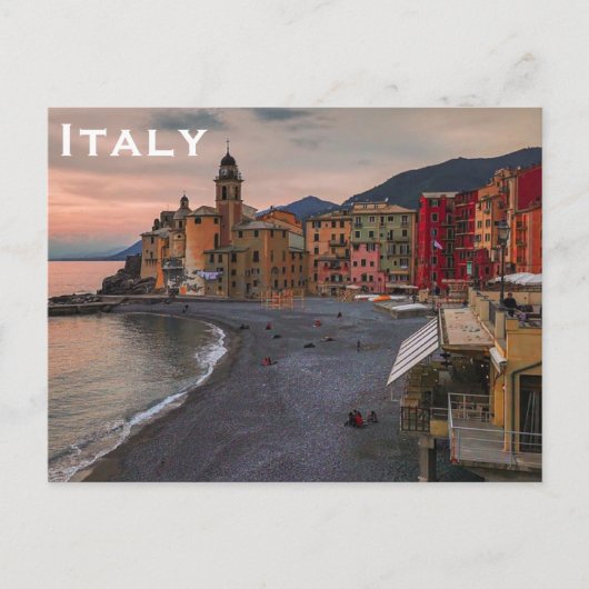 Carte Postale Italie Tourisme Vintage voyage Ajouter (Devant)