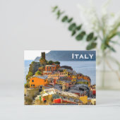 Carte Postale Italie Tourisme Vintage voyage Ajouter (Debout devant)