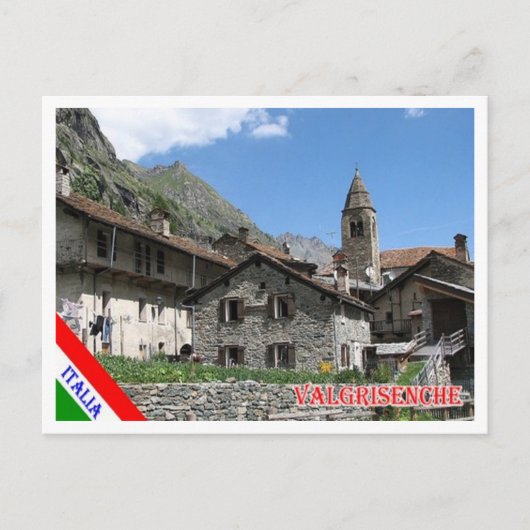 Carte Postale Italie - Vallée d'Aoste - Valgrisenche (Devant)