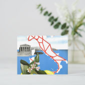 Carte Postale Italie Vintage voyage (Debout devant)