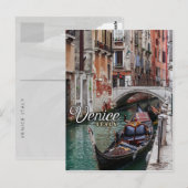 Carte Postale Italie Voyage de Venise (Devant / Derrière)