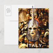 Carte Postale Italie Voyage Tourisme Publicité Ajoutée (Devant / Derrière)