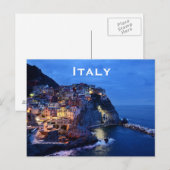 Carte Postale Italie Voyage Tourisme Publicité Ajoutée (Devant / Derrière)