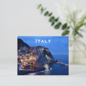 Carte Postale Italie Voyage Tourisme Publicité Ajoutée (Debout devant)