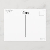 Carte postale Italien Alien (Dos)