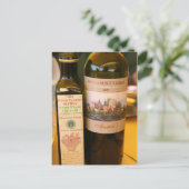 Carte Postale Italien ~ Huile & Vin (Debout devant)