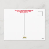 Carte postale italienne (Dos)