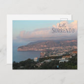 Carte postale italienne "Bella Sorrento" (Devant / Derrière)