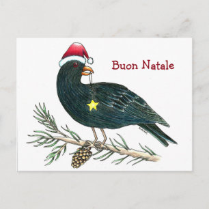 Carte postale italienne "Buon Natale " de Noël
