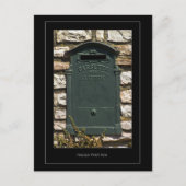 carte postale italienne de boîte de courrier (Devant)