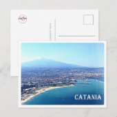 Carte Postale Italy - Sicily - Catania - Etna - (Devant / Derrière)