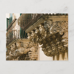 Carte Postale ITALY, Sicily, NOTE: Finest Baroque Town in