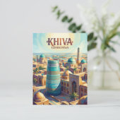 Carte Postale Itchan Kala Ouzbékistan (Debout devant)