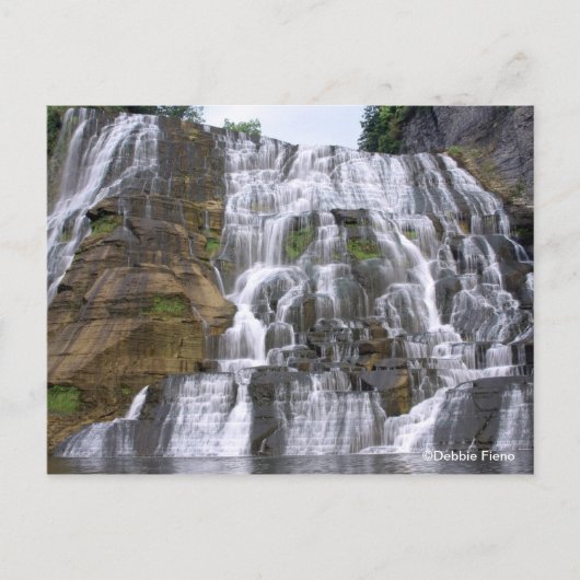 Carte postale Ithaca Falls (Devant)