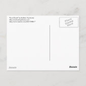 Carte Postale Itinéraire rural (Dos)