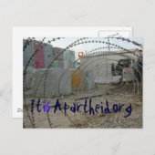 Carte postale itisapartheid.org (Devant / Derrière)