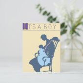 Carte Postale <It's a Boy> par Steve Collier (Debout devant)