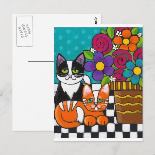 Carte Postale Itty Bitty Kitties (Devant / Derrière)