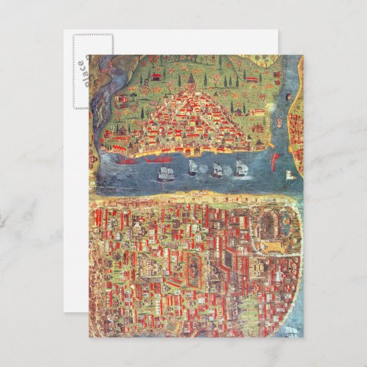 Carte Postale IUK T.5964 Vue d'Istanbul (Devant / Derrière)