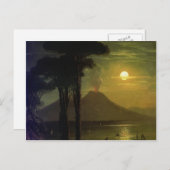 Carte Postale Ivan Aivazovsky-La Baie de Naples à la nuit lune (Devant / Derrière)