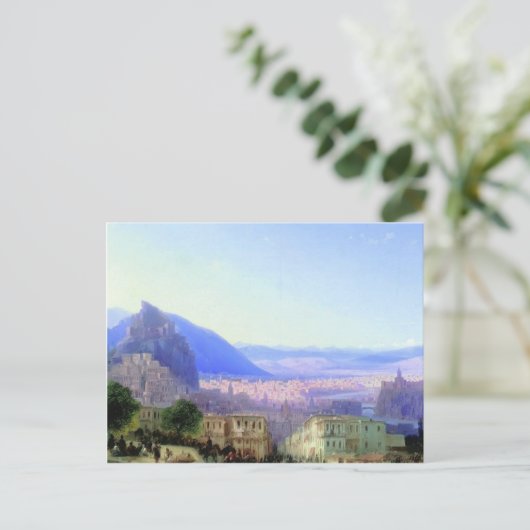 Carte Postale Ivan Aivazovsky - Vue de Tiflis (Debout devant)