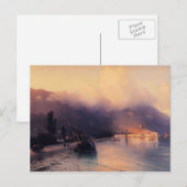 Carte Postale Ivan Aivazovsky- Vue de Yalta (Devant / Derrière)