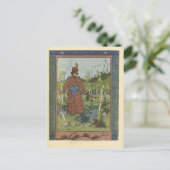 Carte Postale Ivan Bilibin : Le Prince et la Grenouille (Debout devant)