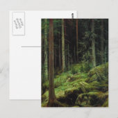 Carte Postale Ivan Chichkine - Thickets (Devant / Derrière)
