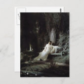 Carte Postale Ivan Kramskoy - Nuit Lune (Devant / Derrière)