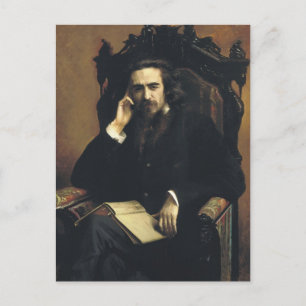 Carte Postale Ivan Kramskoy - Portrait de Vladimir Soloviov