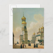 Carte Postale Ivan le Grand Clocher à Moscou (Devant / Derrière)