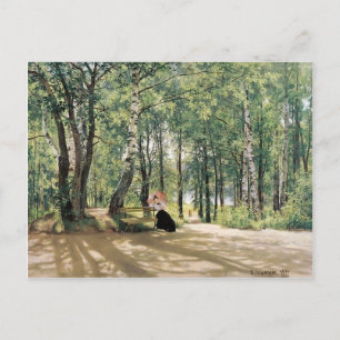 Carte Postale Ivan Shishkin - Au chalet d'été