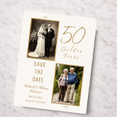Carte Postale Ivory Gold 50e Anniversaire À ne pas manquer