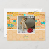 Carte Postale Iz pratique mah tango (Devant / Derrière)