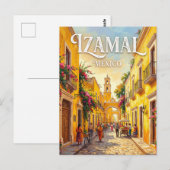 Carte Postale Izamal Mexique (Devant / Derrière)
