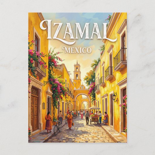 Carte Postale Izamal Mexique (Devant)