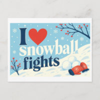 "J'[Aime] Batailles de Boules de Neige"