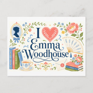 Carte Postale "J'[Aime] Emma Woodhouse"