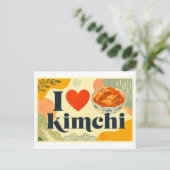 Carte Postale "J'[Aime] Kimchi" (Debout devant)