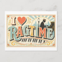 "J'[aime] le ragtime"