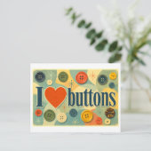 Carte Postale "J'[aime] les boutons" (Debout devant)