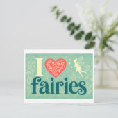 Carte Postale "J'[Aime] les Fées" (Debout devant)