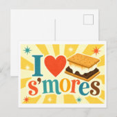 Carte Postale "J'[Aime] Les S'mores" (Devant / Derrière)