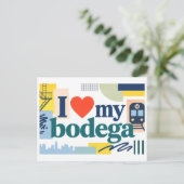 Carte Postale "J'[aime] ma bodega" (Debout devant)
